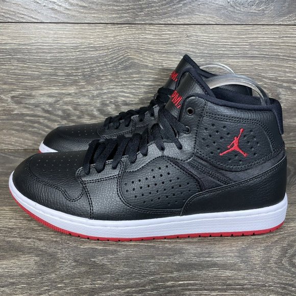 Nike Men's Jordan Access Bred Athletic Basketball Shoes Sneakers Trainers New - Picture 3 of 5